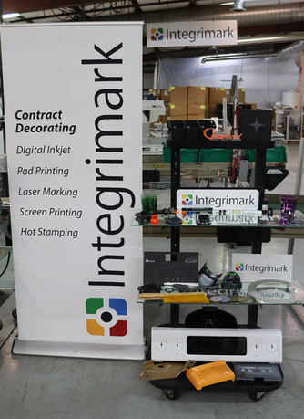 Integrimark sign and printed material